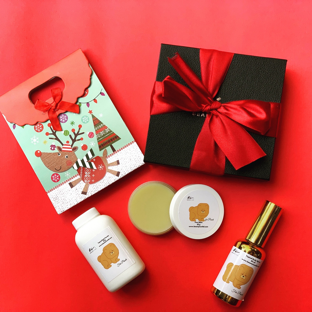gift set for pooch 节日狗狗套装