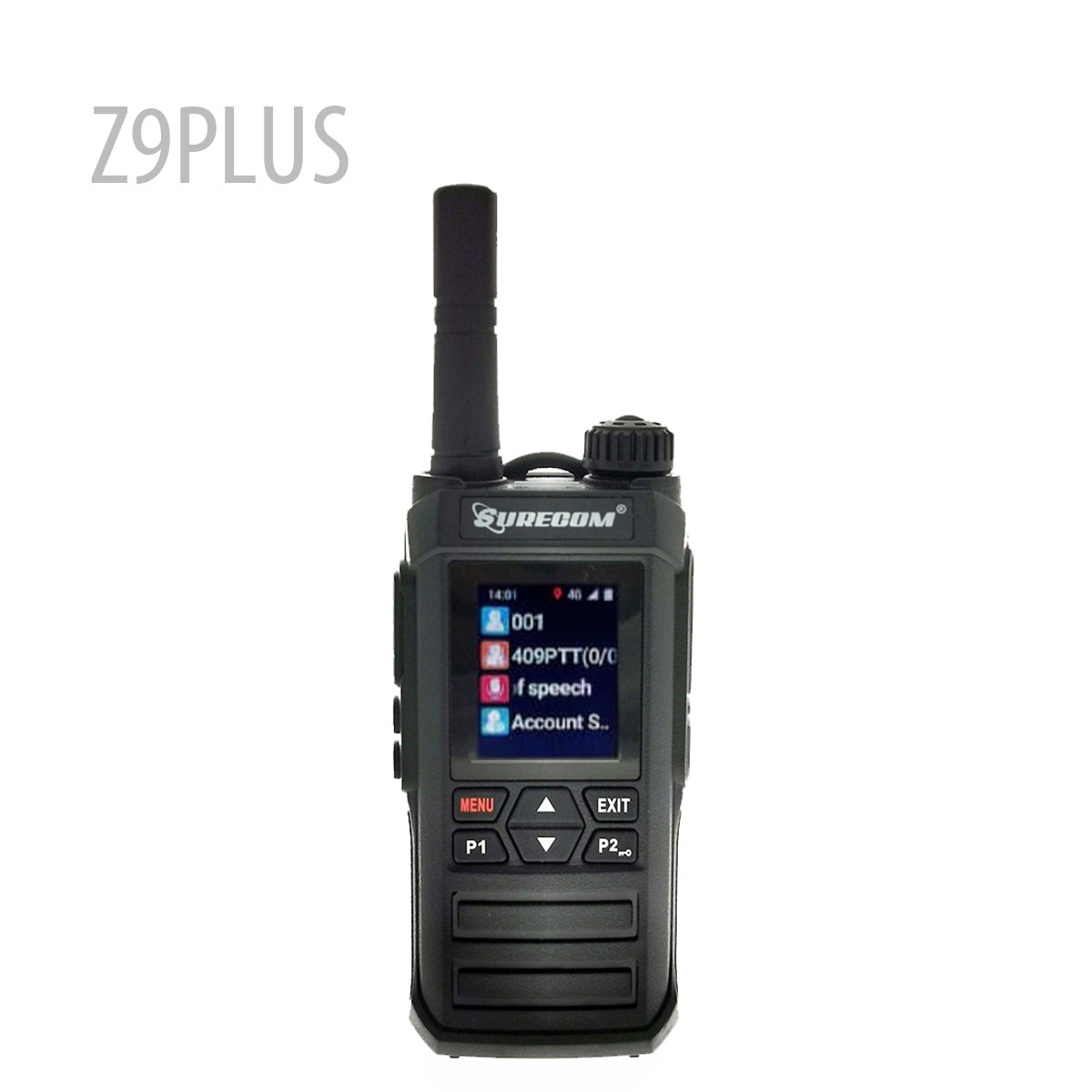 SURECOM Z9PLUS-409PTT 4G LTE 專業網絡對講機wi-fi / 藍牙( 覆蓋全港
