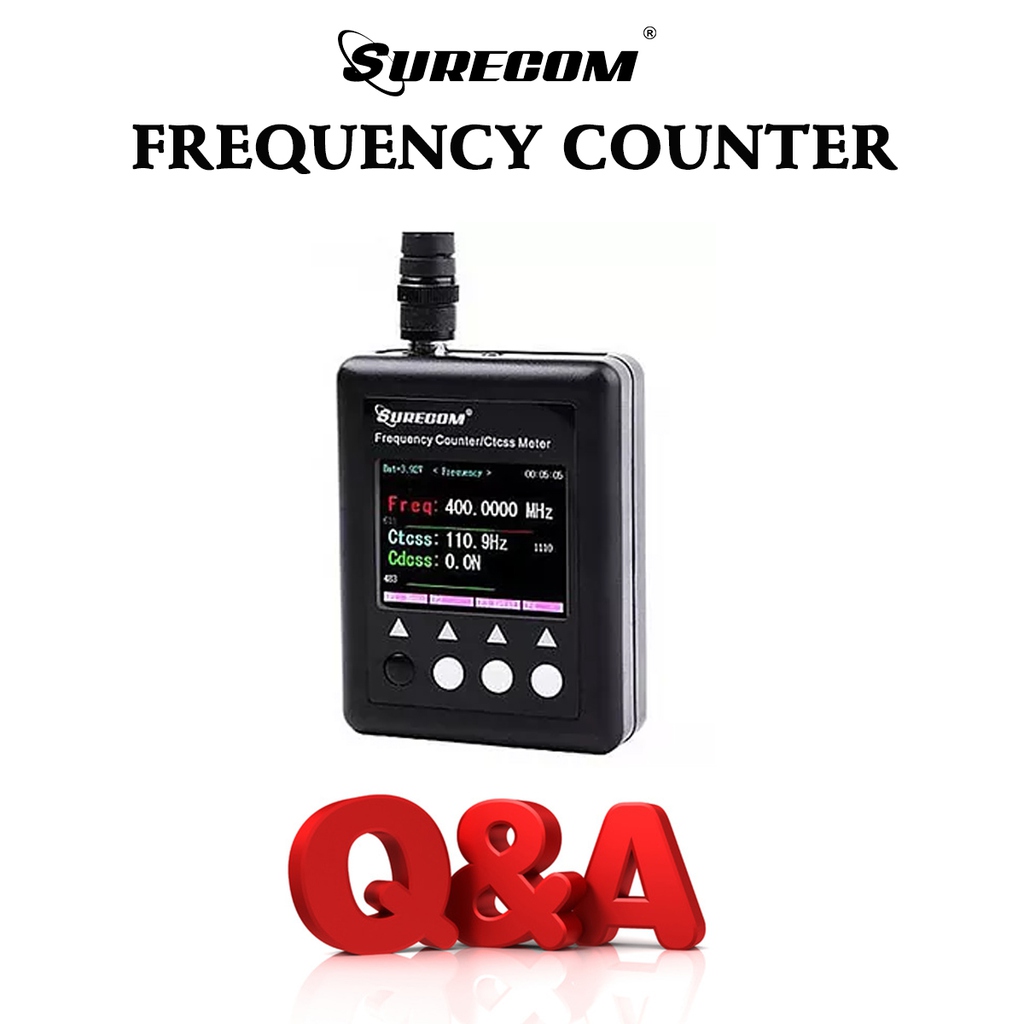 產品 問與答 Q&A [Frequency Counter]
