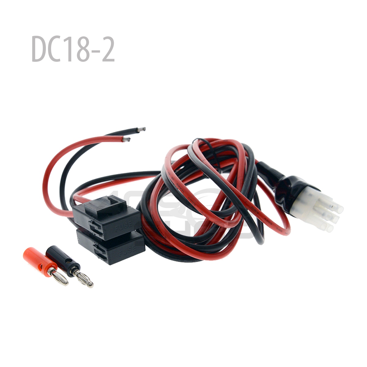 DC18-2 2M DC短波電源線適用於Yaesu Icom FT-857D,FT-897D,IC-725A,IC