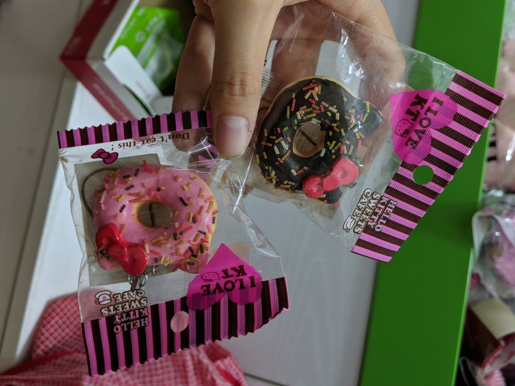 Sanrio Hello Kitty Rare Mini Donut Squishy Small Cracks Cutie Outlet