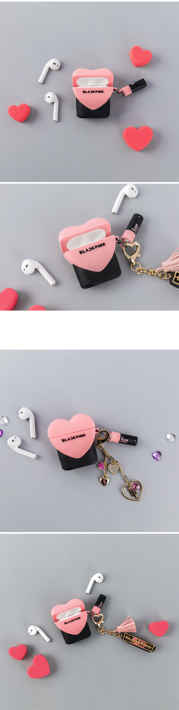 BLACKPINK AIRPODS SILICONE CASE SET MelodyBox