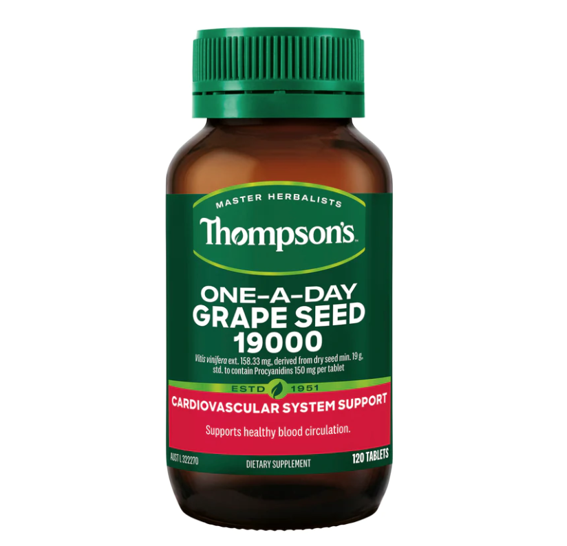 Thompsons Grape Seed 19000mg 湯普森葡萄籽 紐西蘭代購‧ NZ Health & Beauty