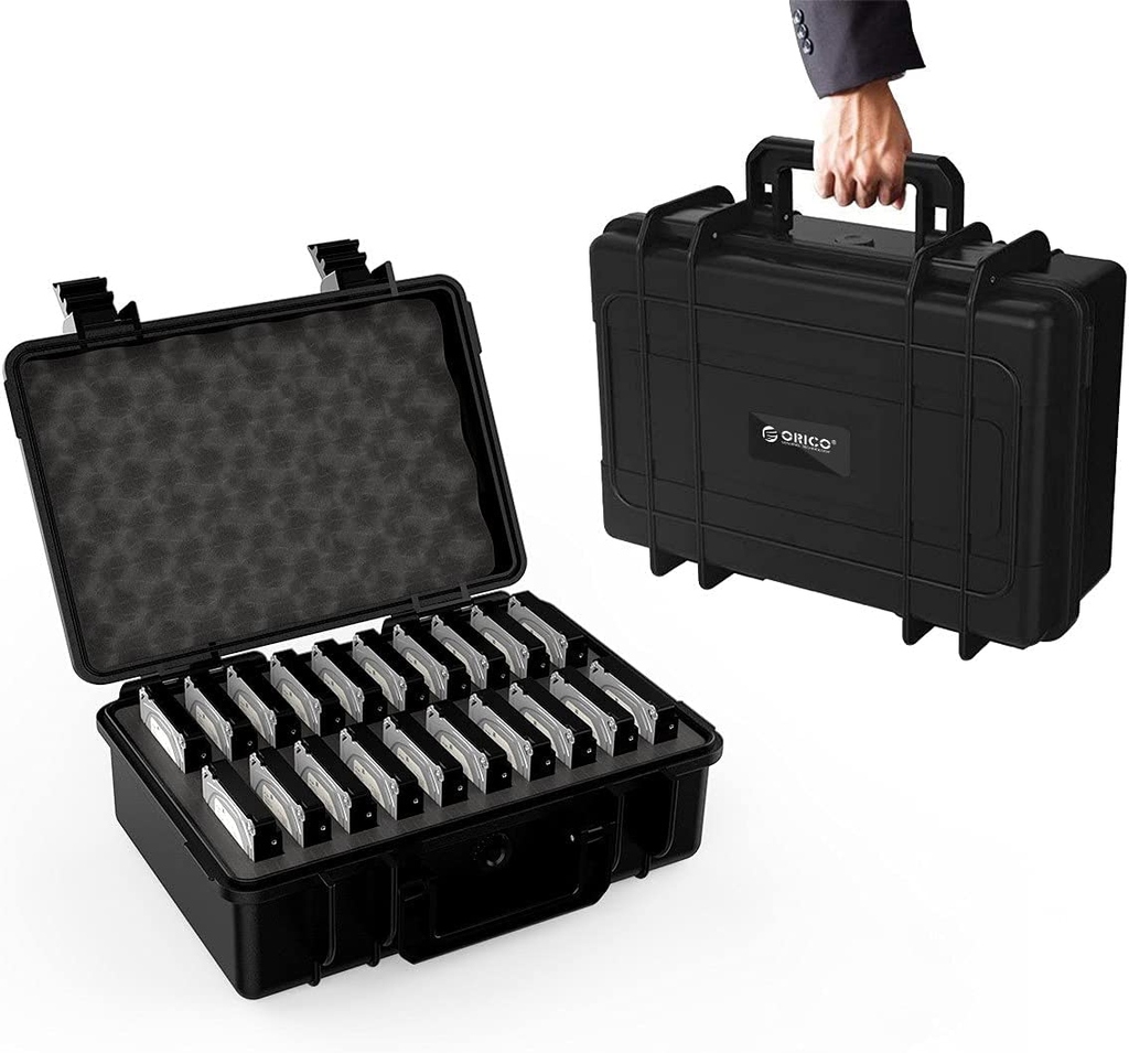 ORICO 3.5 inch 20 Bay Hard Drive Protective Case [PSCL20] ORICOHK