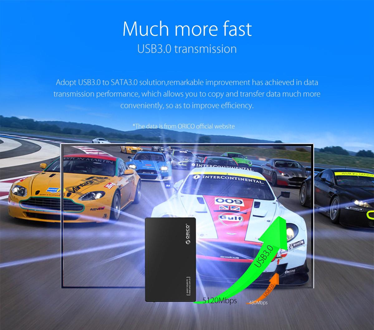 ORICO 3.5 inch ToolFree External Hard Drive Enclosure [3588U3] ORICOHK