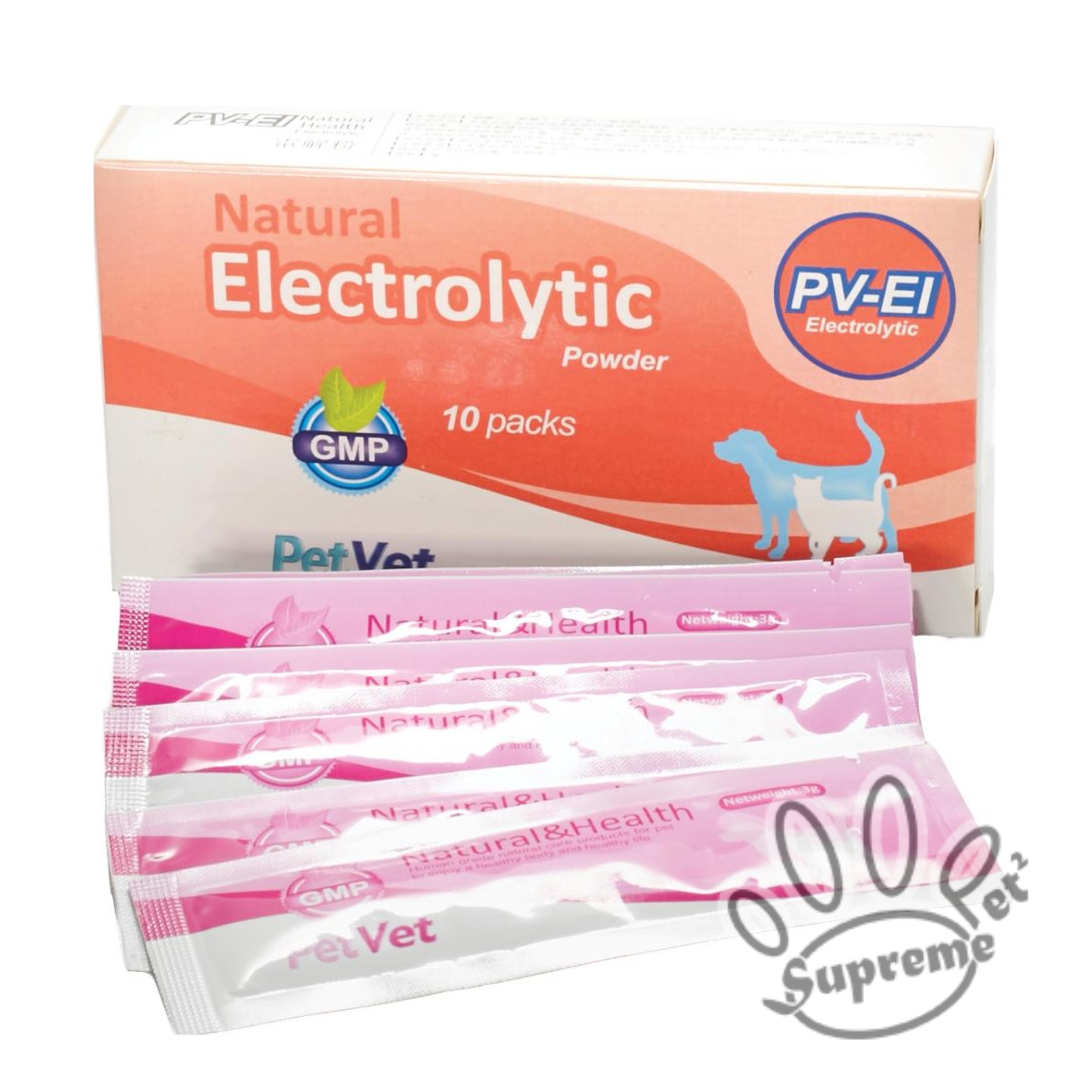 PetVetPVE1 電解粉 10pcs Supreme Pet Pet