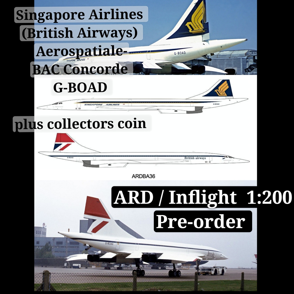 ARD 1200 Singapore Airlines (British Airways) AerospatialeB