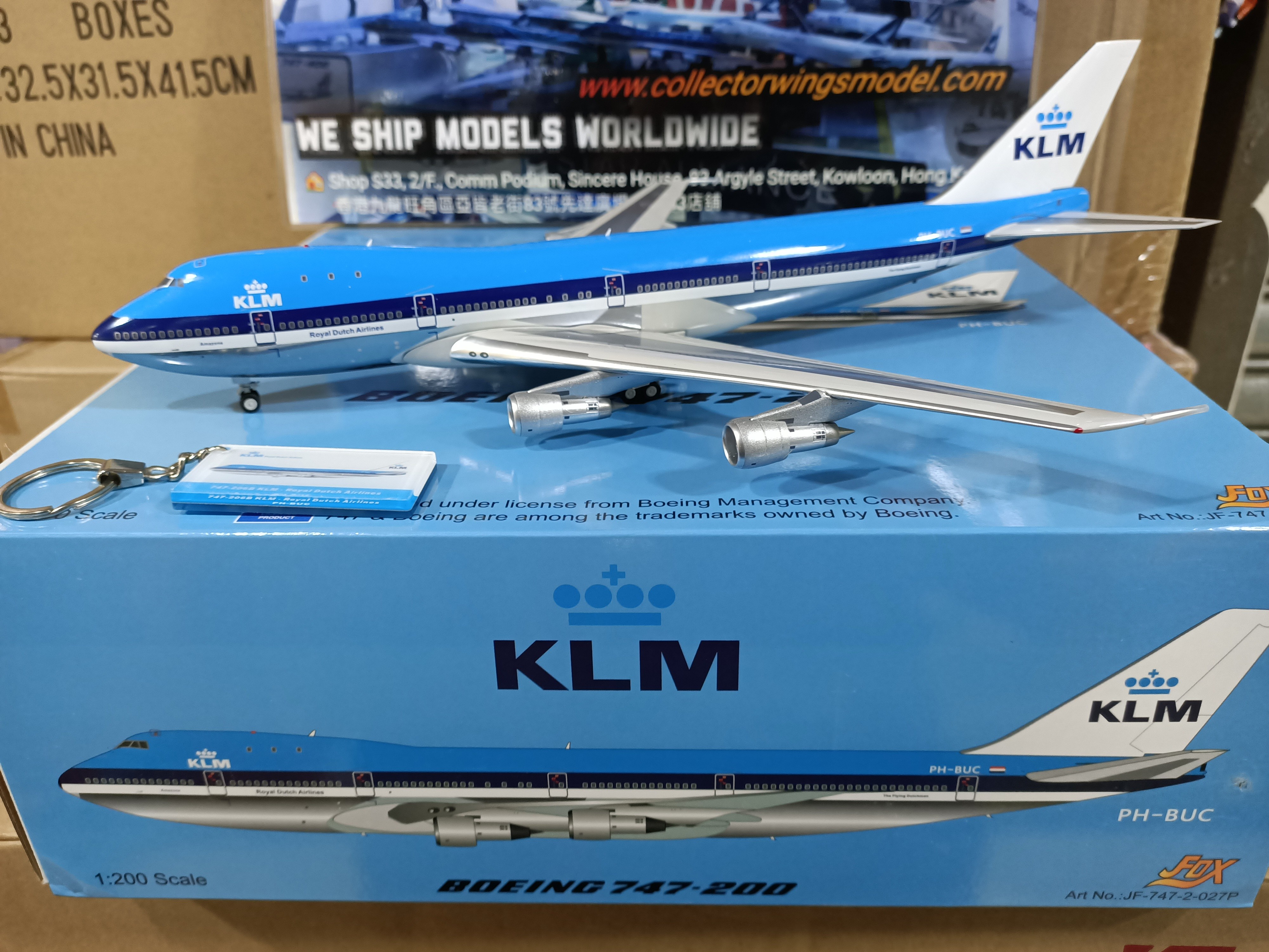 Preorder Now 1200 WB 荷蘭皇家航空 747206B KLM Royal Dutch Airl