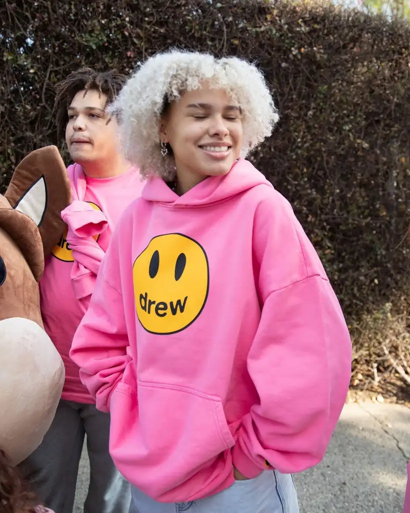 Pink Drew Hoodie | lupon.gov.ph