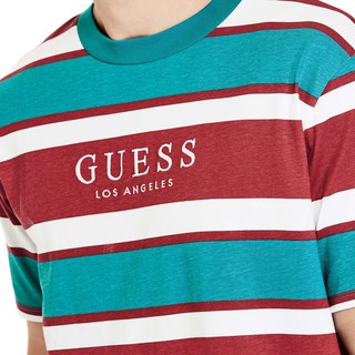guess peer striped tee