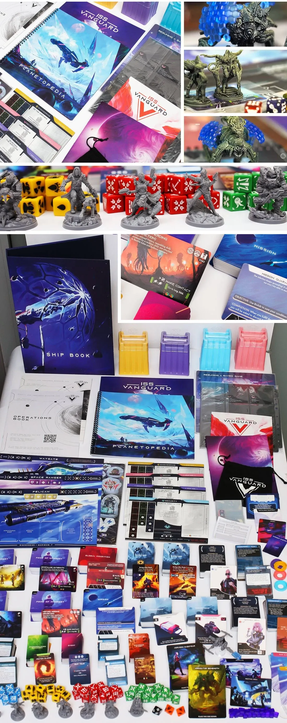 Deluxe ISS Vanguard Dreadnaught pledge Kickstarter plus extras