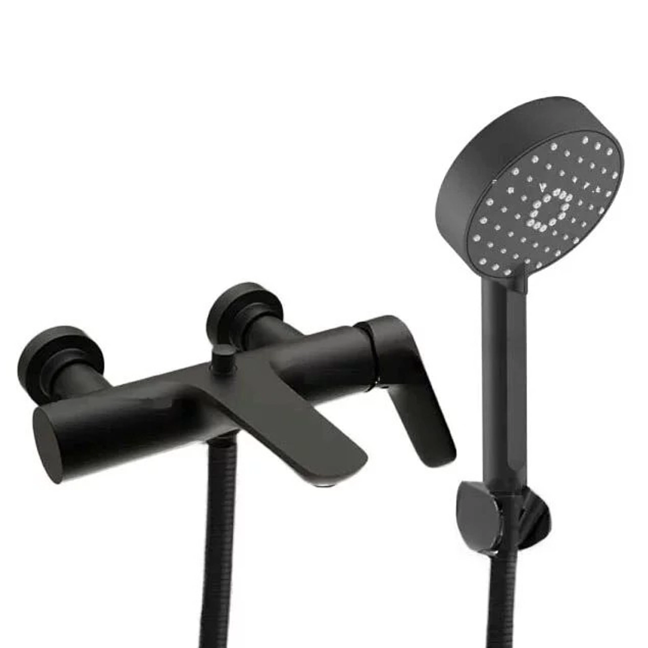 Kohler K-72282T-ZZ-2BL ALEO (光黑色) 浴缸龍頭連手持花洒頭(K