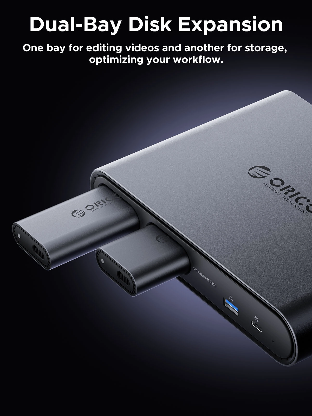 ORICO 12-in-1USBハブ M.2 SSD & 3.5 HDD ドック ORICO 12-in-1USBハブ M.2 SSD & 3.5 HDD ドック - メルカリ