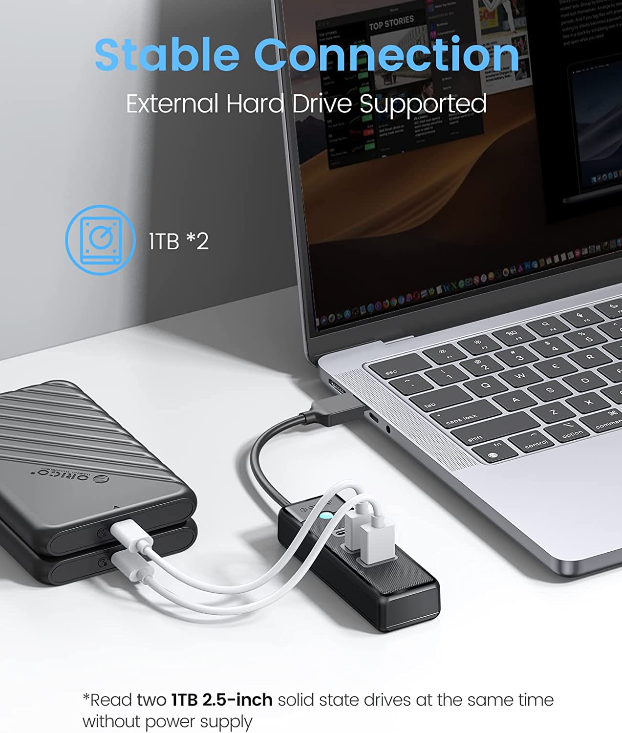 ORICO 4 Port USB3.0 HUB [W5PH4-U3] - ORICO-HK - ORICO-HK - ORICO-HK