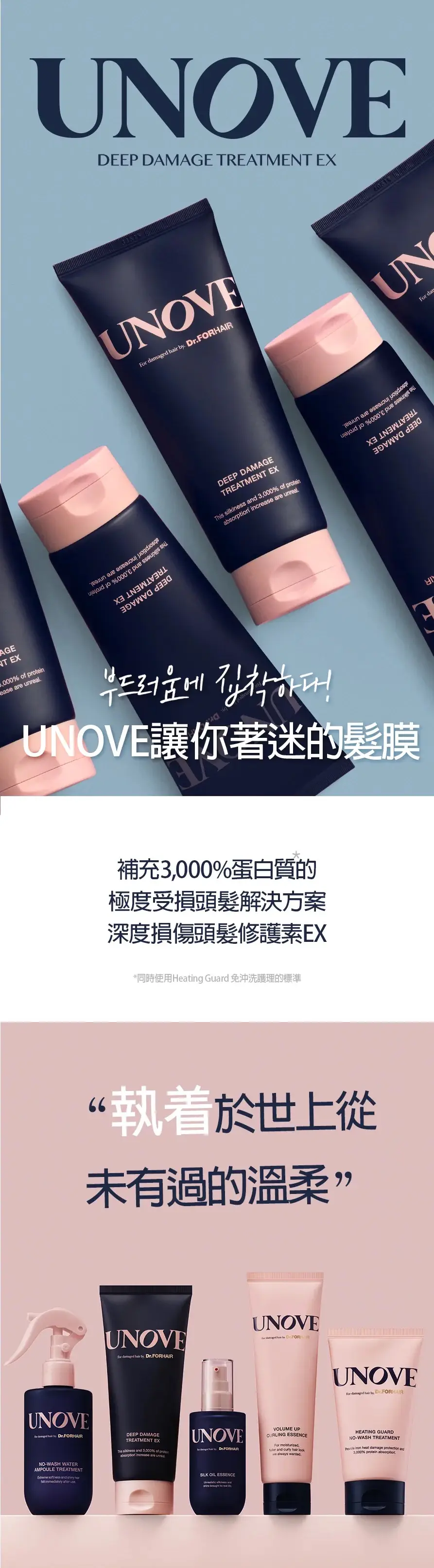 UNOVE Deep Damage Treatment EX 207ml - Momobeautyhk 韓國化妝品護膚品