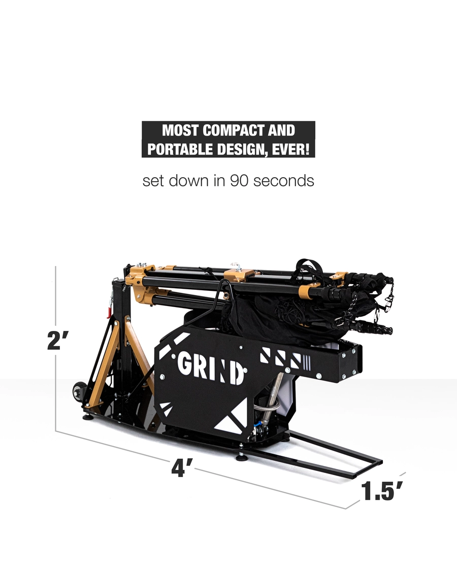 GRIND World's First Portable Basketball Shooting Machine Finesse HK