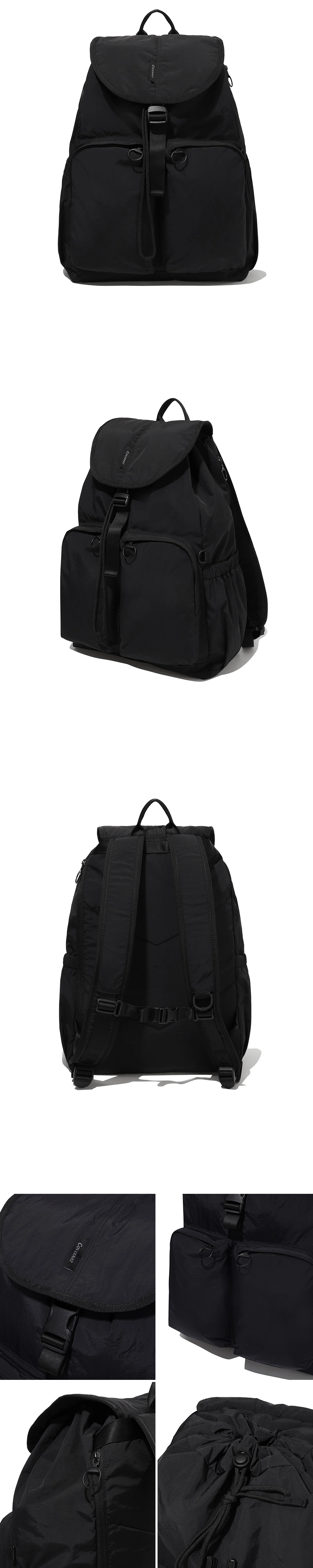 [COVERNAT]★25SS★韓国人気★NEW CITY BACKPACK MUSINSA | COVERNAT New City Backpack Black