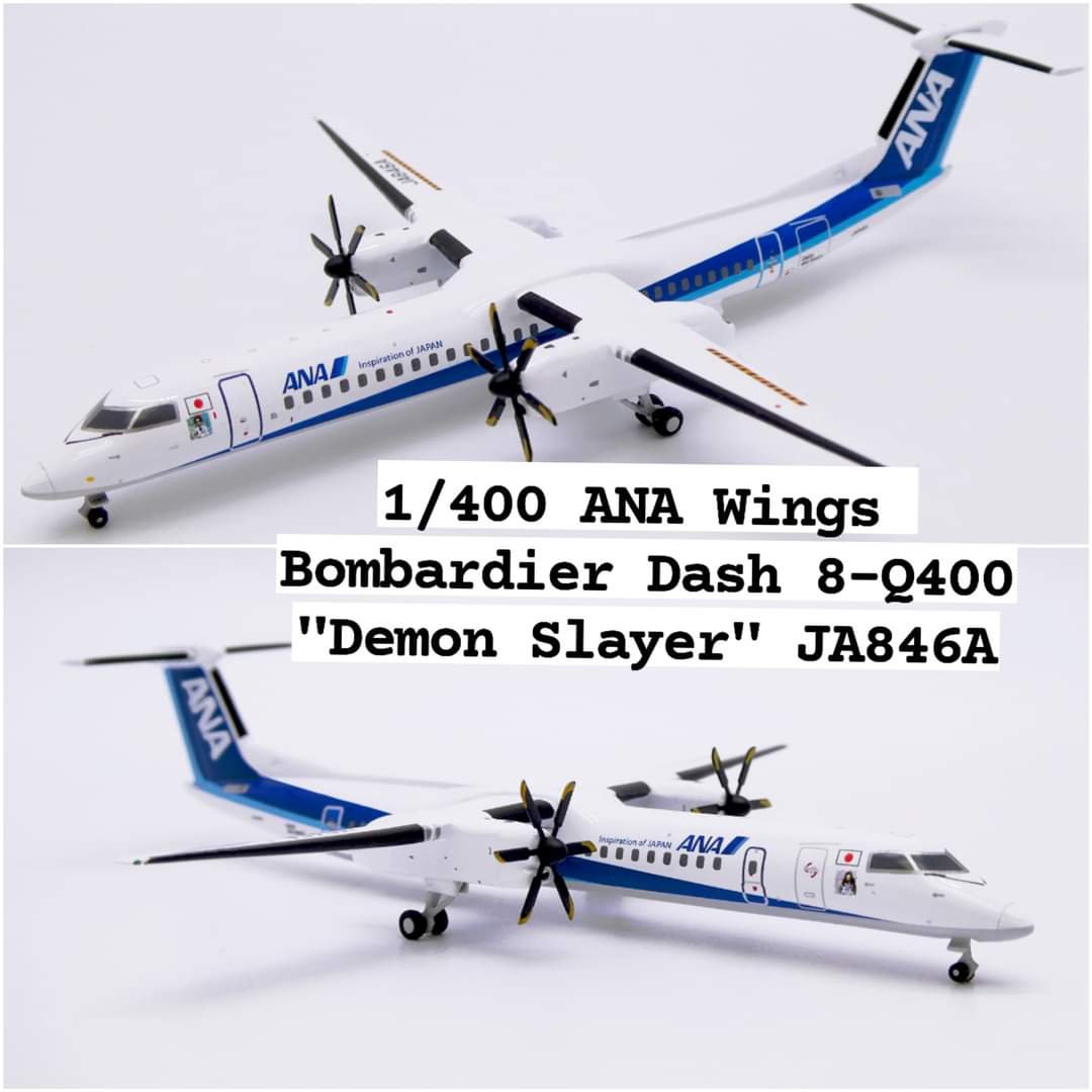 1/400 ANA Wings Bombardier Dash 8-Q400  
